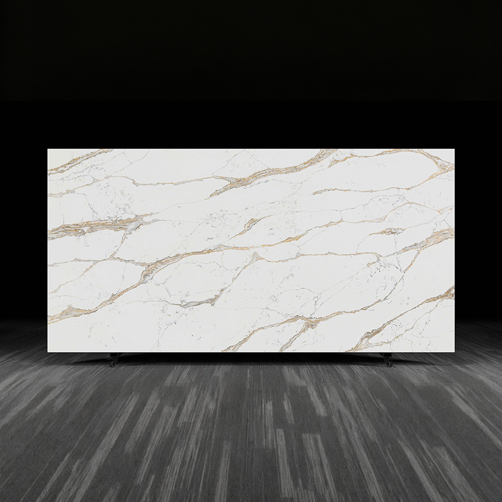 Columbia Gold Quartz Stone Slab Wholesale