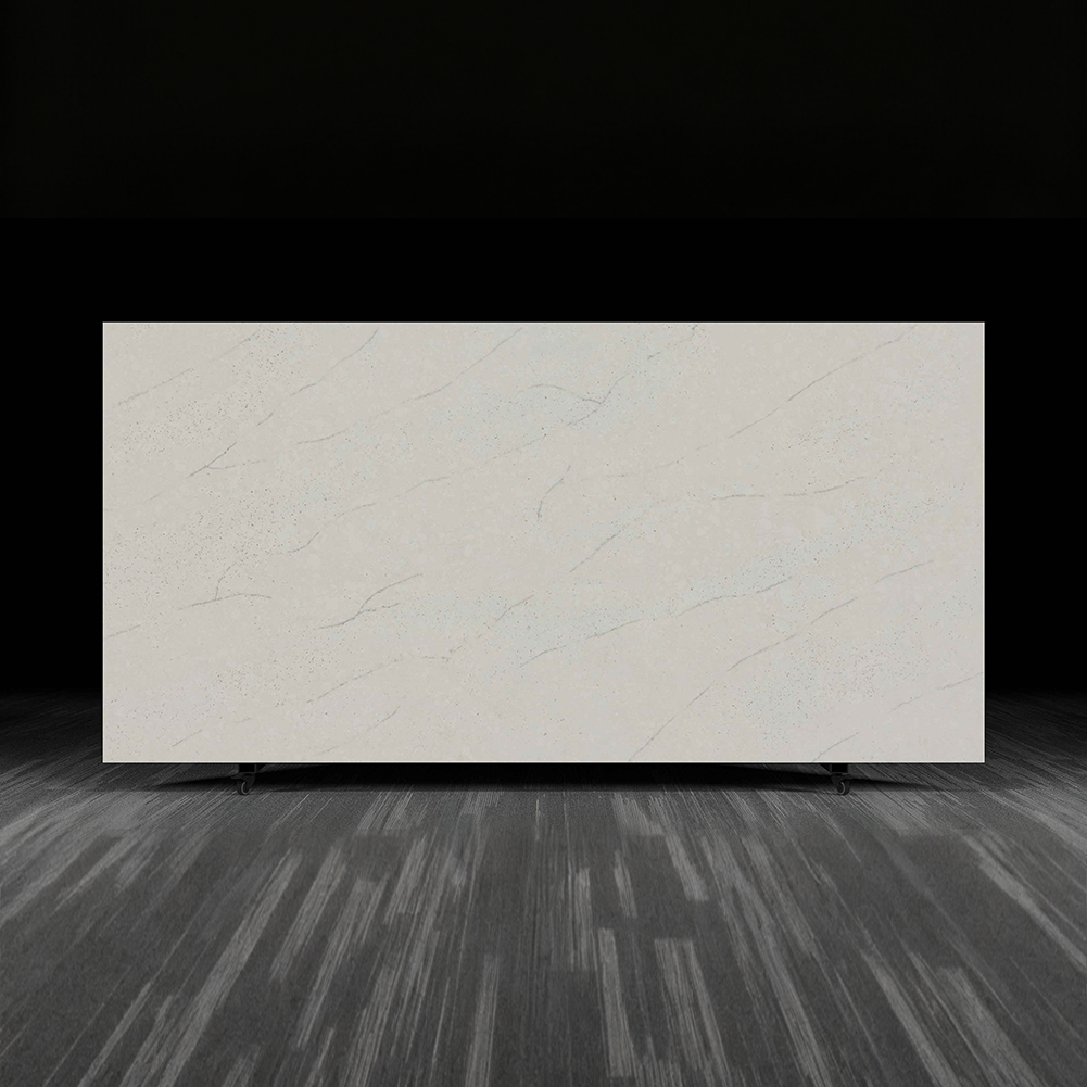 Abgian Beige Quartz Stone Slab Wholesale