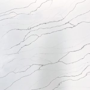 SJ24009H -1 Calacatta Black Quartz Stone Slab Wholesale